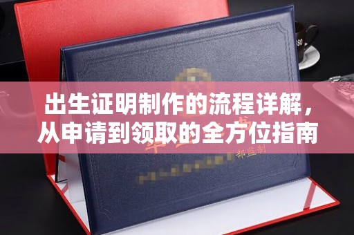 汉阳出生证明制作的流程详解，从申请到领取的全方位指南