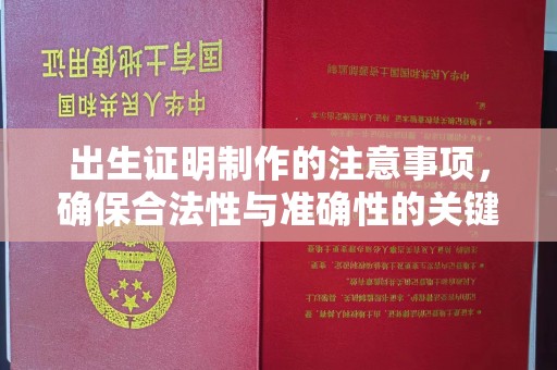 汉阳出生证明制作的注意事项，确保合法性与准确性的关键步骤