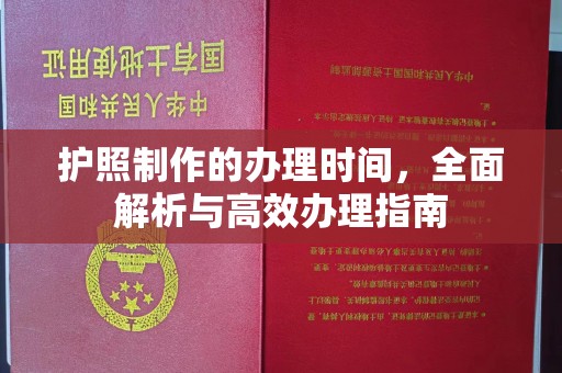 汉阳护照制作的办理时间，全面解析与高效办理指南