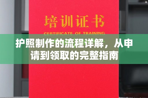 汉阳护照制作的流程详解，从申请到领取的完整指南